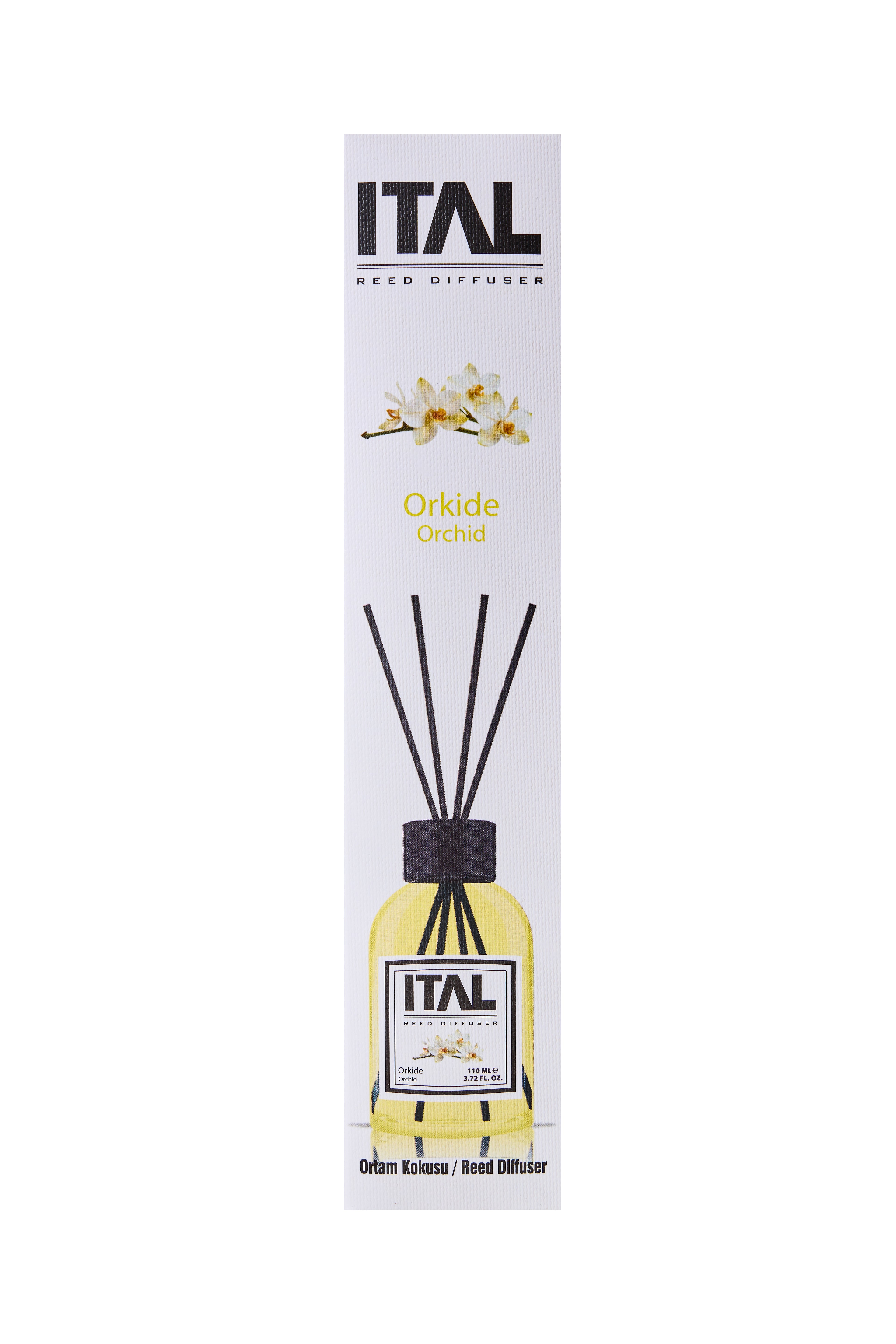 İTAL PARFÜM ORKİDE ÇUBUKLU ODA KOKUSU 110 ML