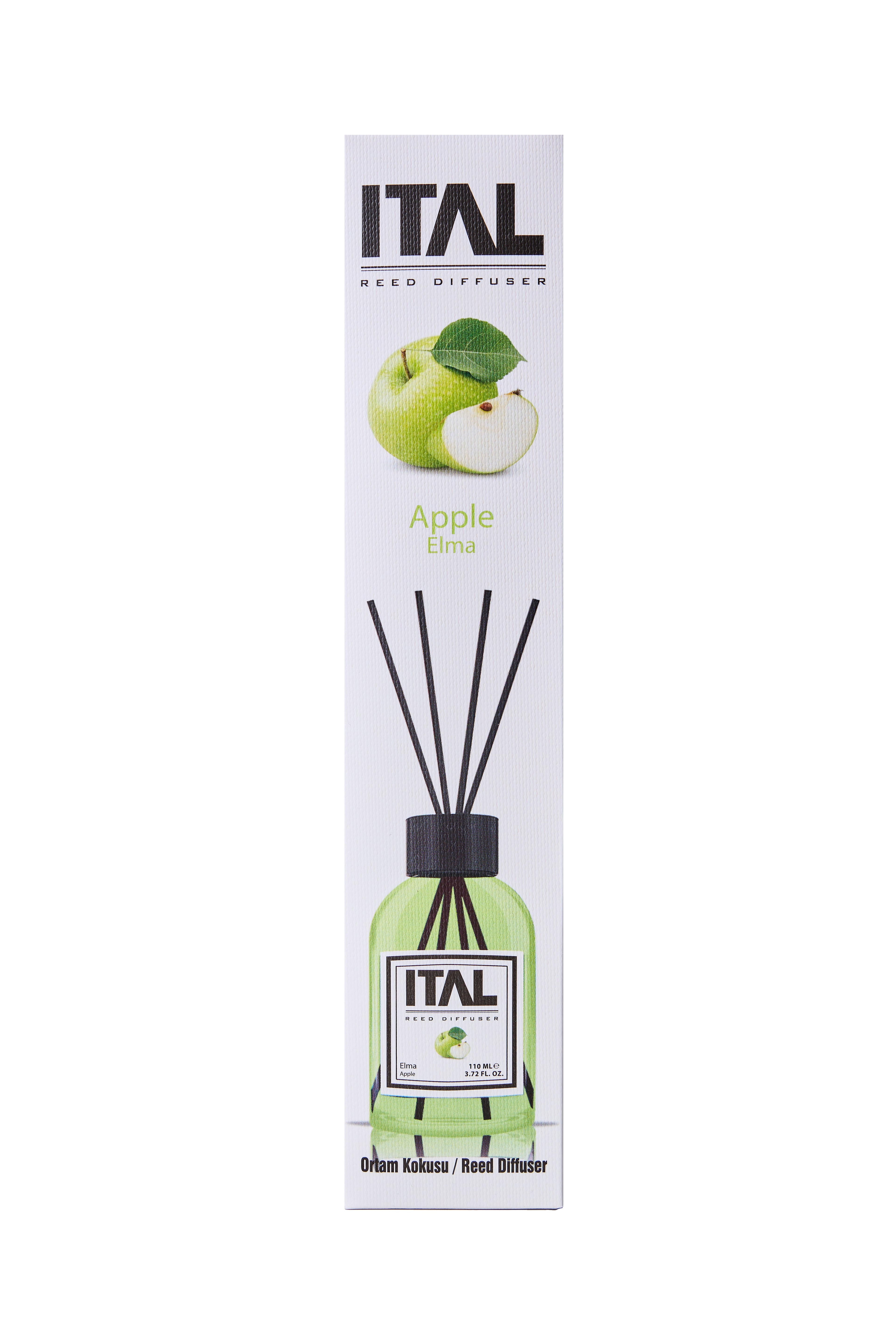 İTAL PARFÜM APPLE  ÇUBUKLU ODA KOKUSU 110 ML