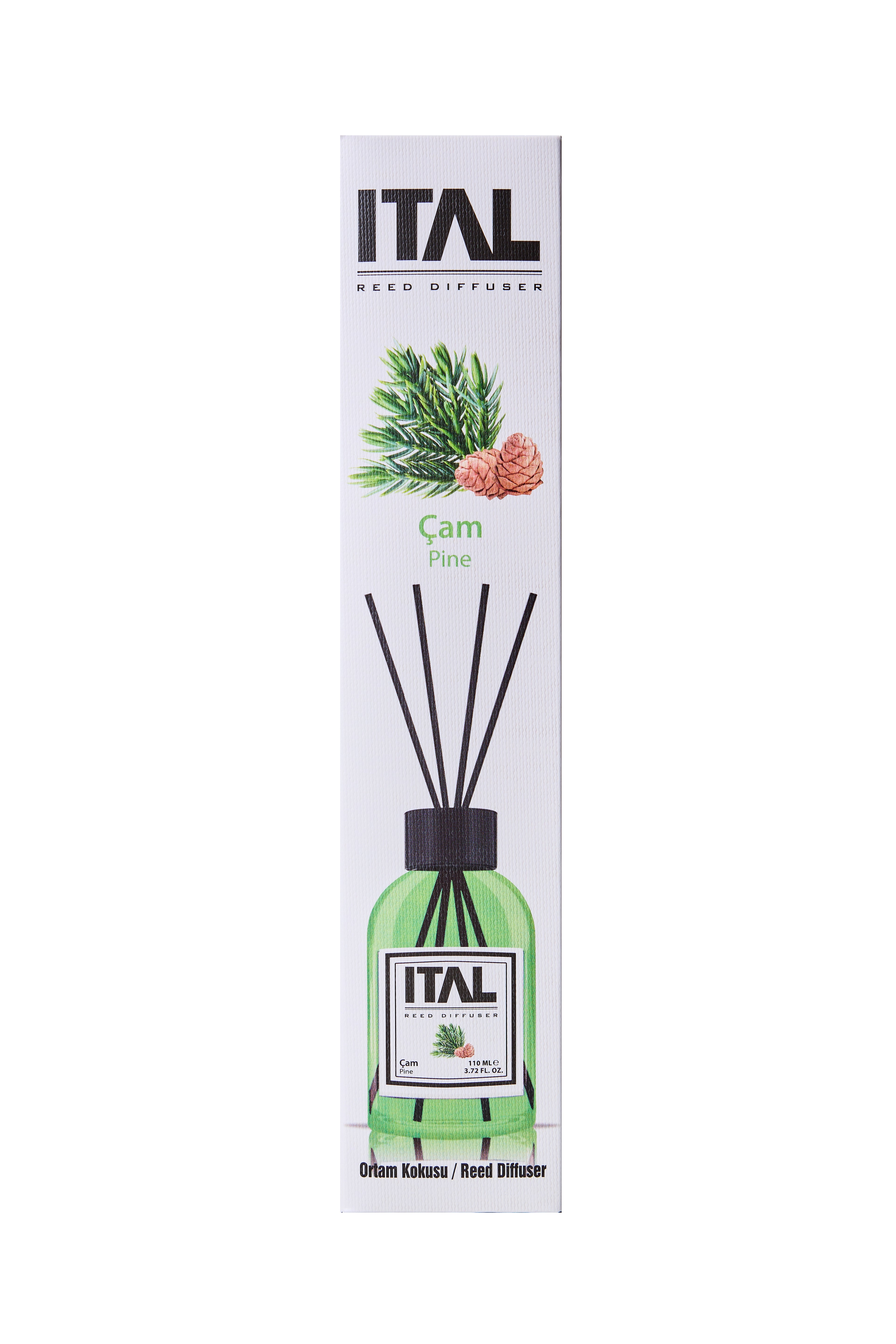 İTAL PARFÜM ÇAM  ÇUBUKLU ODA KOKUSU 110 ML